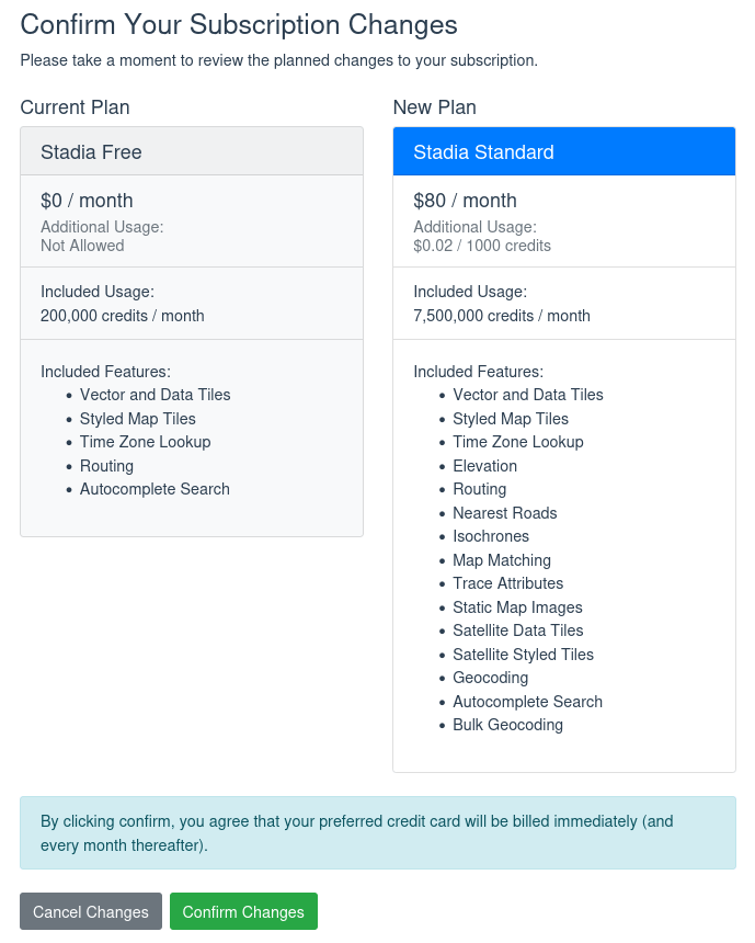 Complete your upgrade by saving changes