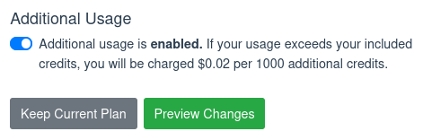 Complete your upgrade by saving changes