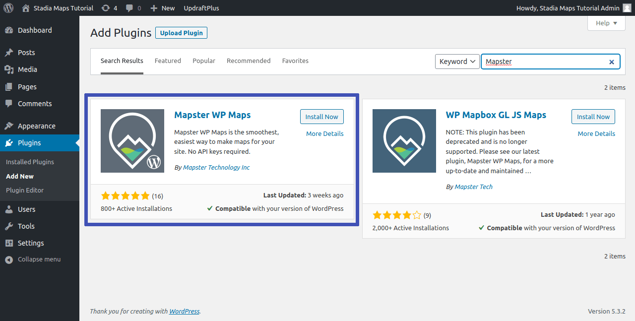 Mapster WP Maps Screenshot 0